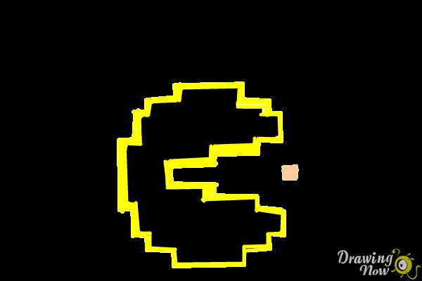 How to Draw Pac-man in Pac-man Championships DX edition - Step 10