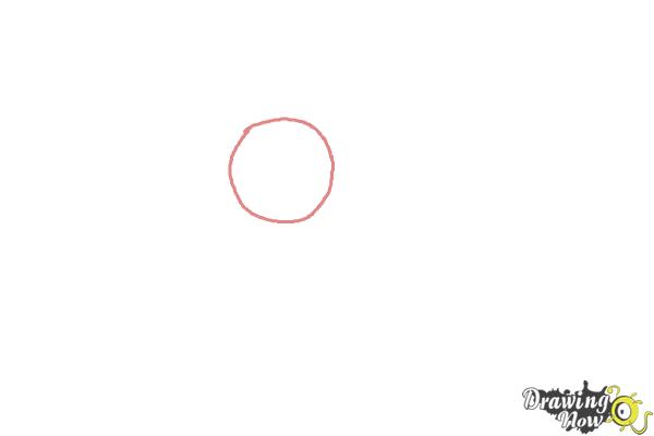 How to Draw a Flower Easy - Step 1 How to Draw a Flower Easy - Step 1