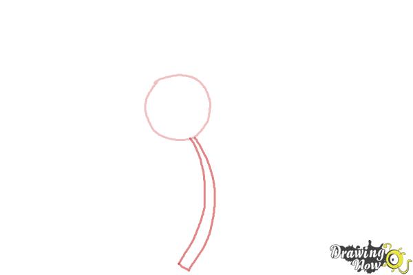 How to Draw a Flower Easy - Step 2 How to Draw a Flower Easy - Step 2