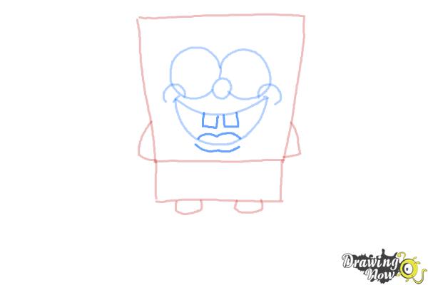 How to Draw Spongebob Squarepants - Step 5