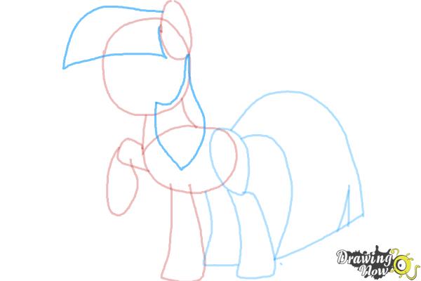 How to Draw My Little Pony Step by Step - Step 6