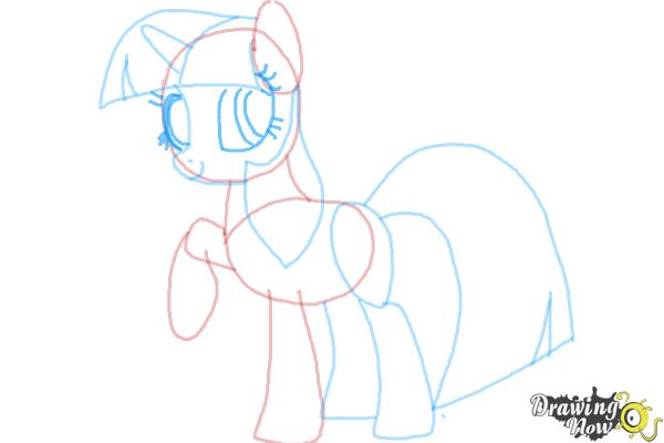How to Draw My Little Pony Step by Step - Step 9 How to Draw My Little Pony Step by Step - Step 9