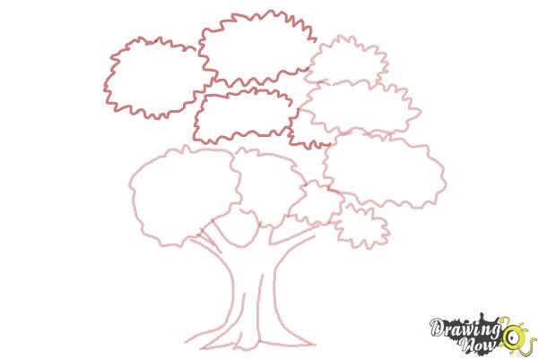How to Draw a Realistic Tree - Step 5