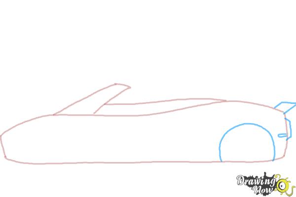 How to Draw a Car Easy - Step 3