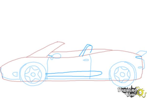 How to Draw a Car Easy - Step 7