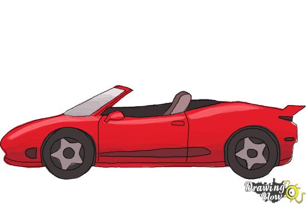 How to Draw a Car Easy - Step 9