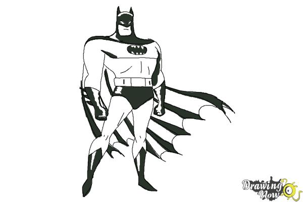 How to Draw Batman  Batman Drawing Easy  Nil Tech  shopniltech