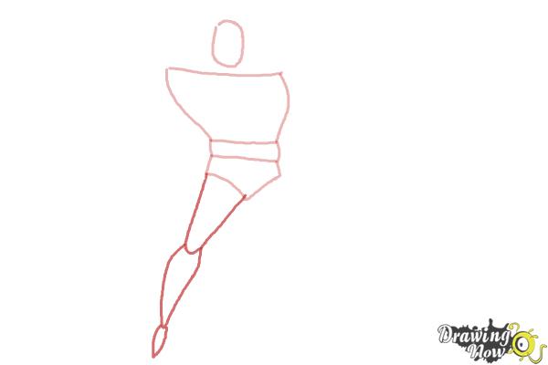 How to Draw Batman Easy - Step 3 How to Draw Batman Easy - Step 3
