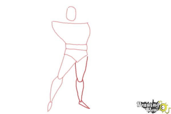 How to Draw Batman Easy - Step 4 How to Draw Batman Easy - Step 4