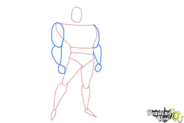 How to Draw Batman Easy - Step 5