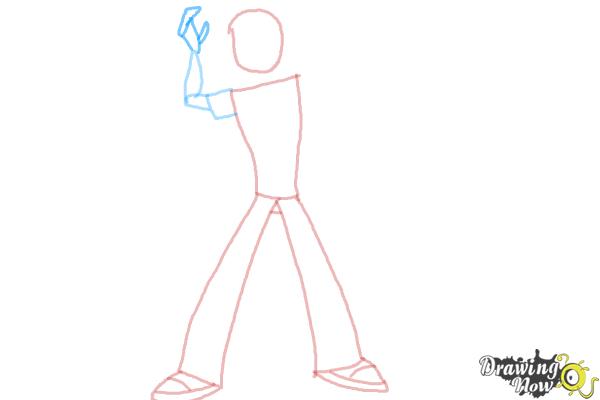 How to Draw Ben 10 Omniverse - Step 5 How to Draw Ben 10 Omniverse - Step 5