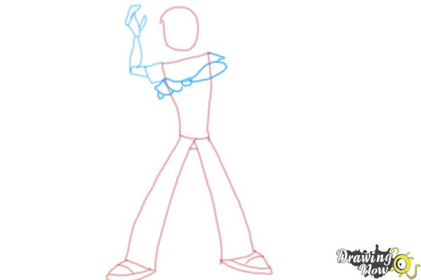 How to Draw Ben 10 Omniverse - Step 6