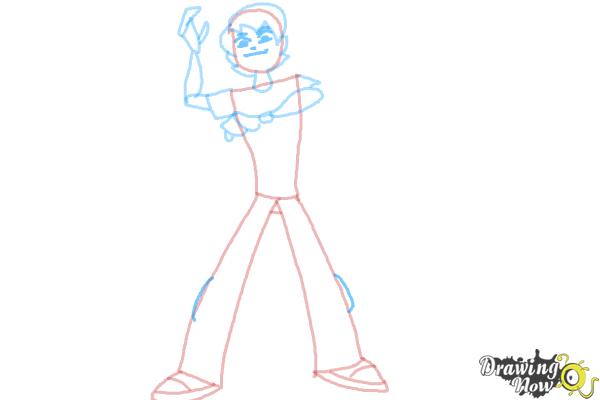 How to Draw Ben 10 Omniverse - Step 8