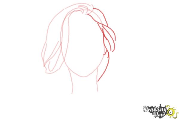 How to Draw a Pretty Girl - Step 4 How to Draw a Pretty Girl - Step 4