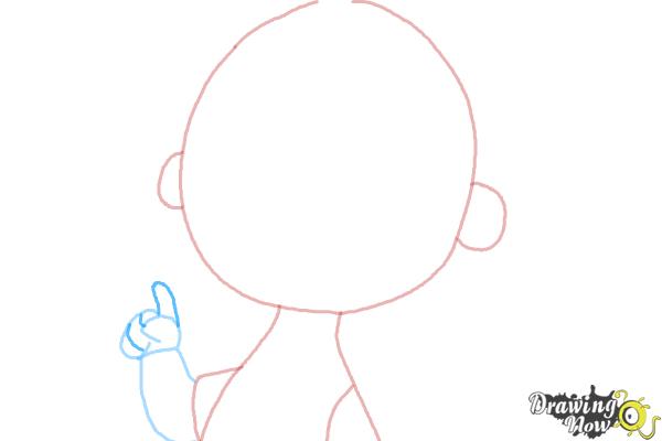 How to Draw Charlie Brown from The Peanuts Movie - Step 4