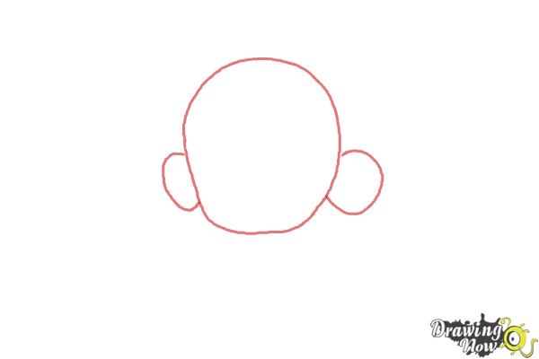 How to Draw Dennis from Hotel Transylvania 2 - Step 1 How to Draw Dennis from Hotel Transylvania 2 - Step 1