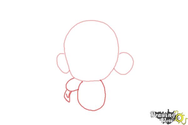 How to Draw Dennis from Hotel Transylvania 2 - Step 2 How to Draw Dennis from Hotel Transylvania 2 - Step 2