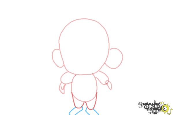 How to Draw Dennis from Hotel Transylvania 2 - Step 4 How to Draw Dennis from Hotel Transylvania 2 - Step 4