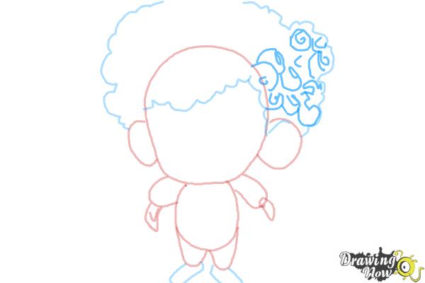 How to Draw Dennis from Hotel Transylvania 2 - Step 6 How to Draw Dennis from Hotel Transylvania 2 - Step 6