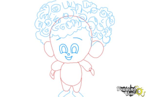 How to Draw Dennis from Hotel Transylvania 2 - Step 8 How to Draw Dennis from Hotel Transylvania 2 - Step 8