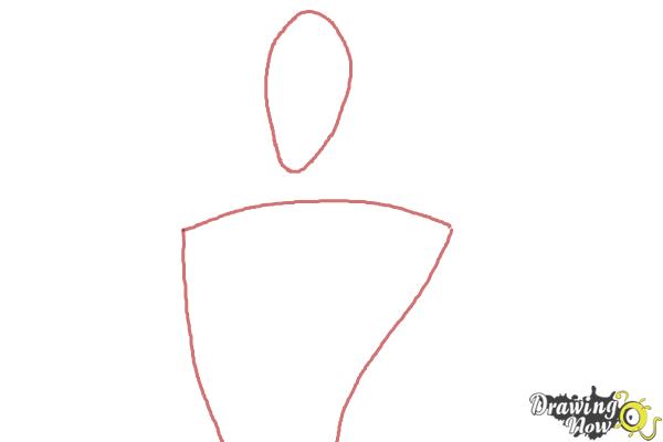 How to Draw Dracula from Hotel Transylvania 2 - Step 1 How to Draw Dracula from Hotel Transylvania 2 - Step 1