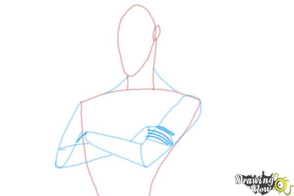 How to Draw Dracula from Hotel Transylvania 2 - Step 5 How to Draw Dracula from Hotel Transylvania 2 - Step 5