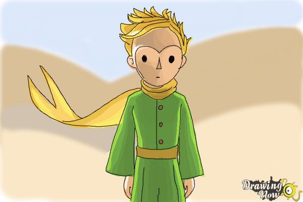 How to Draw The Little Prince - Step 11