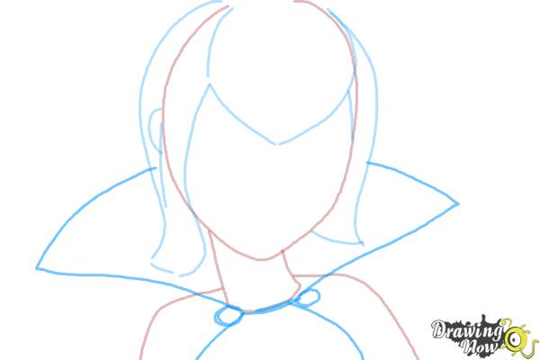 How to Draw Mavis from Hotel Transylvania 2 - Step 5 How to Draw Mavis from Hotel Transylvania 2 - Step 5