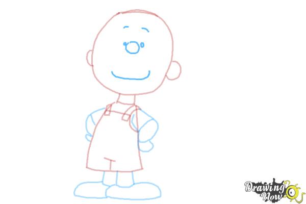 How to Draw Pig Pen from The Peanuts Movie - Step 8