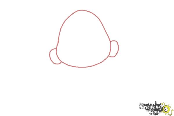 How to Draw Spot from The Good Dinosaur - Step 1 How to Draw Spot from The Good Dinosaur - Step 1