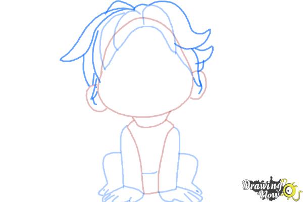 How to Draw Spot from The Good Dinosaur - Step 7 How to Draw Spot from The Good Dinosaur - Step 7