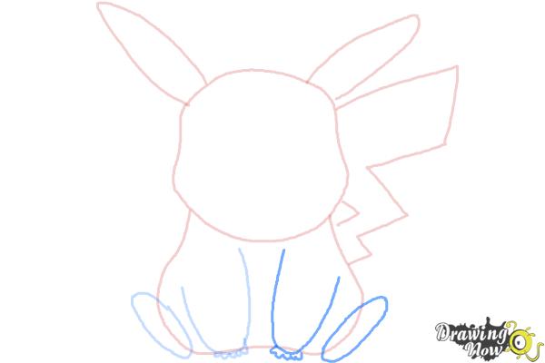 How to Draw Pikachu Easy - Step 6