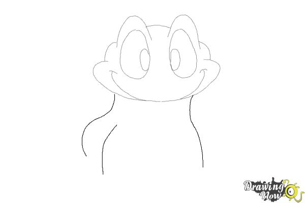 How to Draw a Frog Step by Step - Step 5