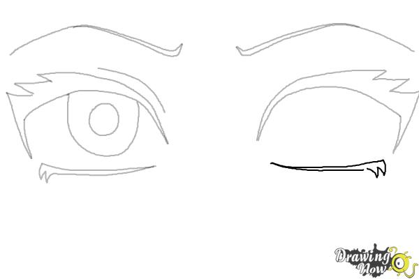 Learn How to Draw Anime Eyes  Female Eyes Step by Step  Drawing  Tutorials