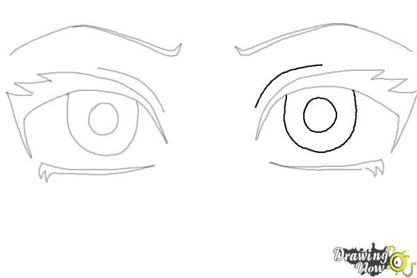 Manga Eye Coloring Coloring Pages