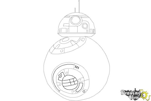 How To Draw 8 From Star Wars Vii Drawingnow