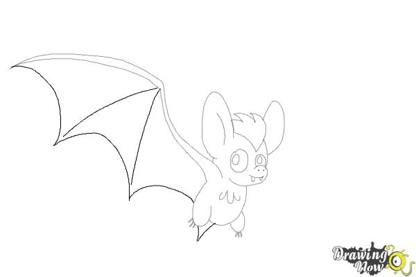 How to Draw a Bat (Ver 2) - Step 9