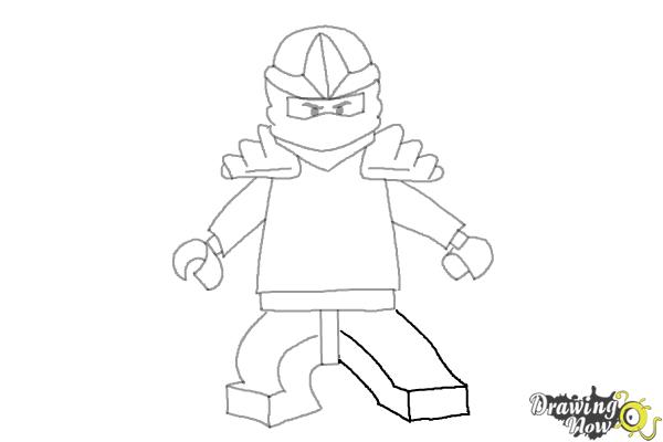 Ninjago Jay Drawing