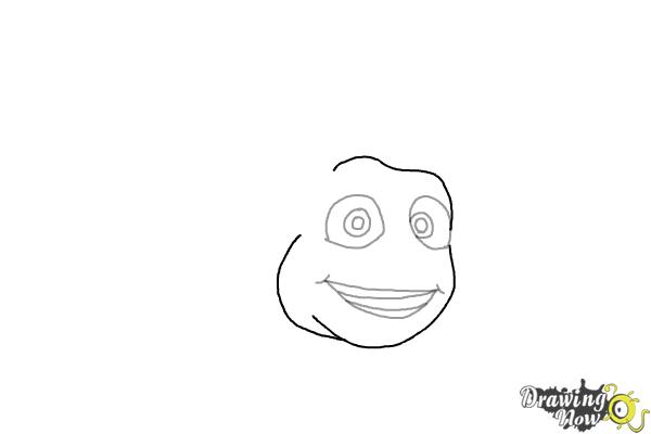How to Draw Marlin from Finding Dory - Step 3 How to Draw Marlin from Finding Dory - Step 3