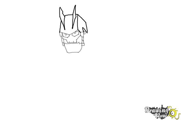 How to Draw Victor Von Ion from the Movie Ratchet and Clank - Step 3 How to Draw Victor Von Ion from the Movie Ratchet and Clank - Step 3