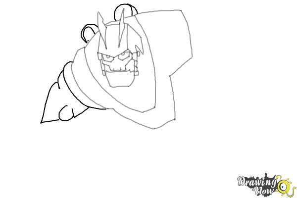 How to Draw Victor Von Ion from the Movie Ratchet and Clank - Step 5 How to Draw Victor Von Ion from the Movie Ratchet and Clank - Step 5