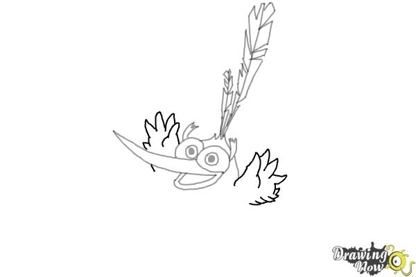 How to Draw Bubbles from The Angry Birds Movie - Step 5