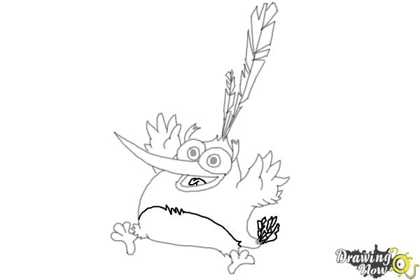 How to Draw Bubbles from The Angry Birds Movie - Step 8 How to Draw Bubbles from The Angry Birds Movie - Step 8