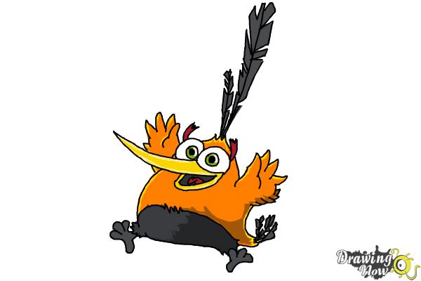 How to Draw Bubbles from The Angry Birds Movie - Step 9