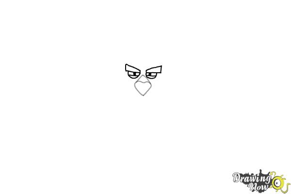 How to Draw Terence from The Angry Birds Movie - Step 2 How to Draw Terence from The Angry Birds Movie - Step 2