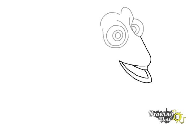 How to Draw Dory from Finding Dory - Step 3 How to Draw Dory from Finding Dory - Step 3