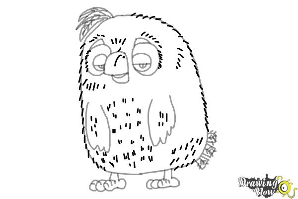 How to Draw Cyrus from the Angry Birds Movie - Step 9 How to Draw Cyrus from the Angry Birds Movie - Step 9