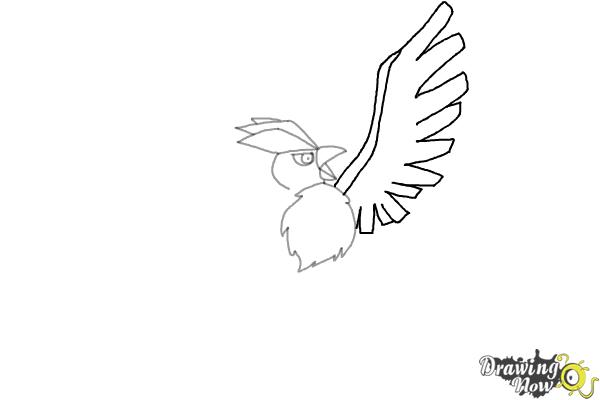 How to Draw Articuno from Pokemon - Step 5