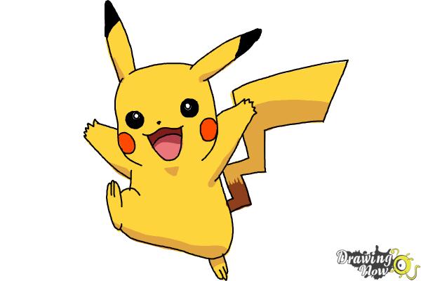 Pikachu Drawing Tutorial - How to draw a Pikachu step by step