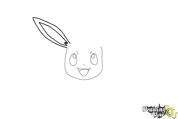 How To Draw Pokemon Eevee Drawingnow